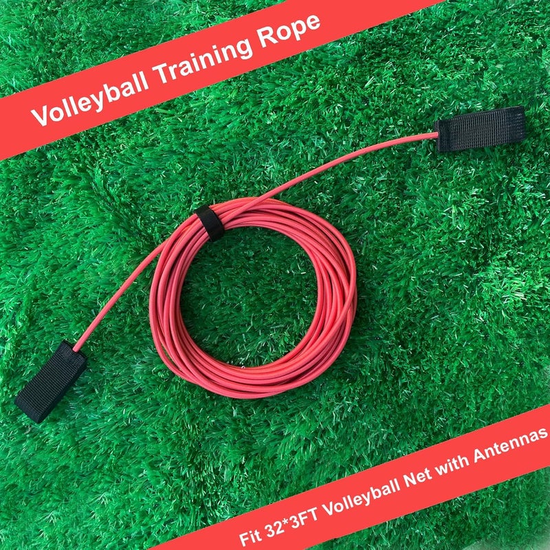 CORECISE Volleyball Training Aids, Volleyball Net Addition Extender Rope,Volleyball Serving Assistant Tool,Volleyball Serving Trainer - Image 2